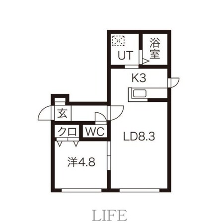 CUBE 16の物件間取画像